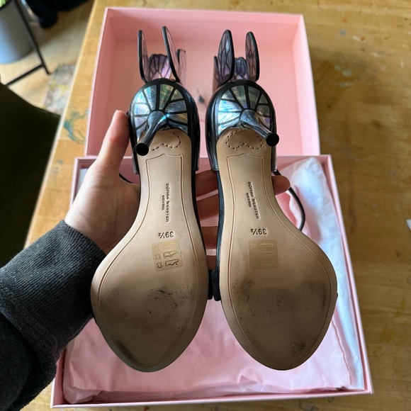 Sophia Webster Iridescent Butterfly Chiara Heels - Picture 4 of 6